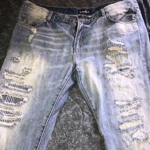 Embellish jeans size 42 blue jeans